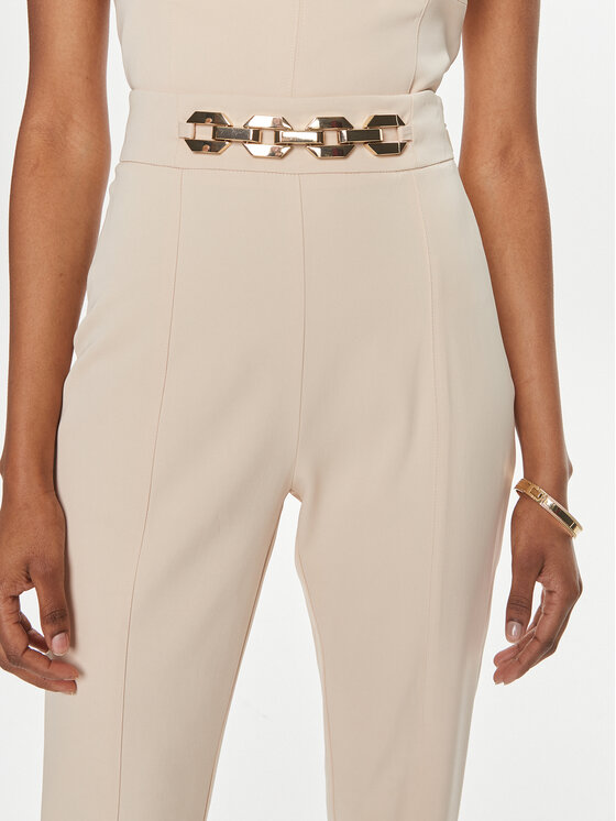 Marciano Guess Marciano Guess Auduma bikses 4GGB13 7074A Bēšs Regular Fit