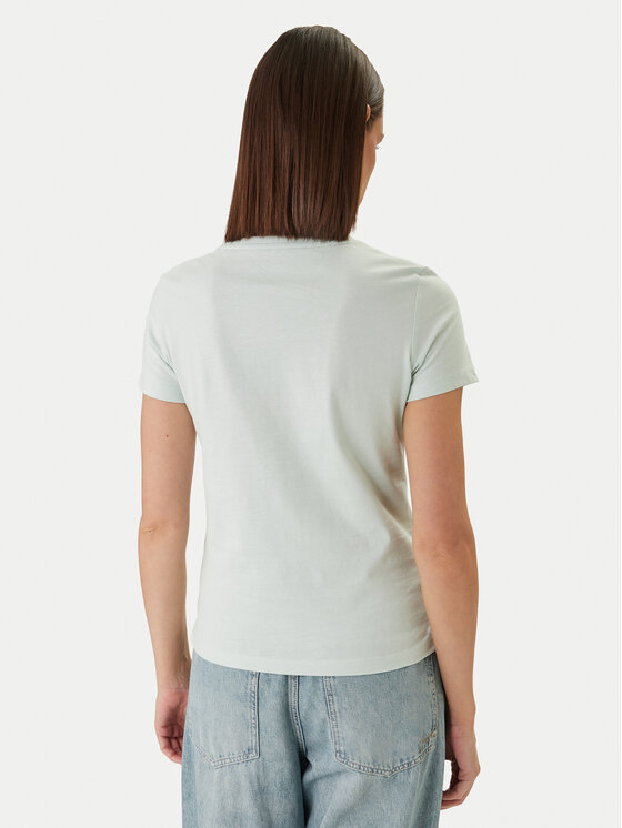 Guess Guess Tričko W1YI1B I3Z14 Zelená Regular Fit