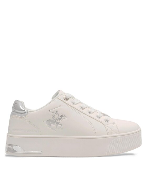 Sneakers Beverly Hills Polo Club WAG1215004A Alb