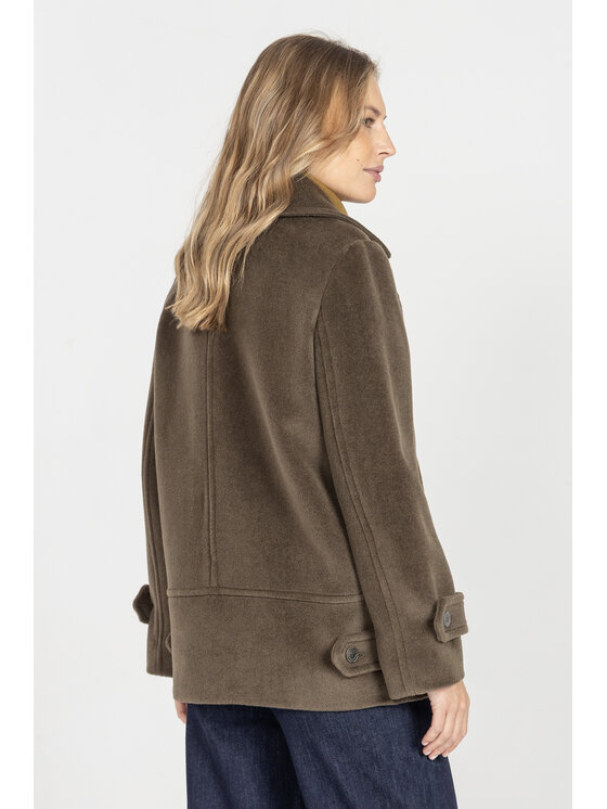 Deni Cler Milano Deni Cler Milano Kurtka przejściowa W-DC-9051-E5-F5-42-1 Zielony Regular Fit