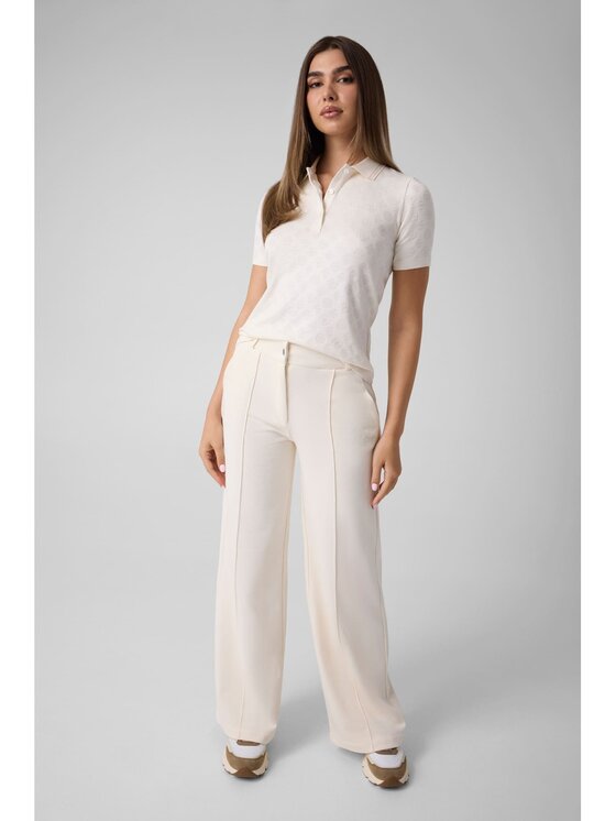 Guess Guess Spodnie materiałowe 183761 Beżowy Classic Fit