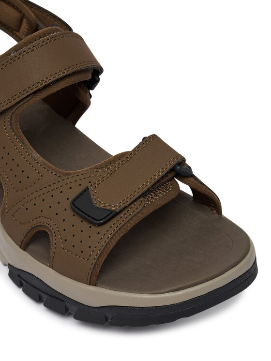 Skechers Skechers Sandále Strap River 205724/BRN Hnedá