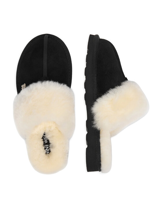 Nine West Nine West Παντόφλες Σπιτιού CEO-TS6346-02 Μαύρο