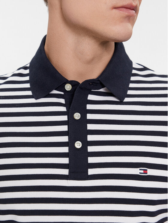 Tommy Hilfiger Tommy Hilfiger Tricou polo 1985 MW0MW17771 Bleumarin Slim Fit