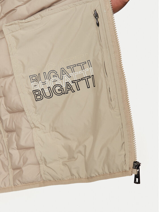 Bugatti Bugatti Kamizelka 65148B-8800 Beżowy Regular Fit