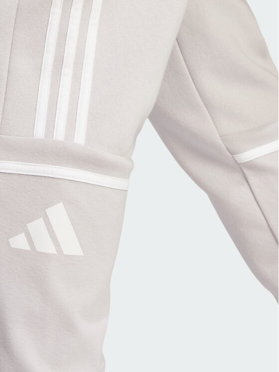 adidas adidas Spodnie materiałowe 144115 Szary Regular Fit