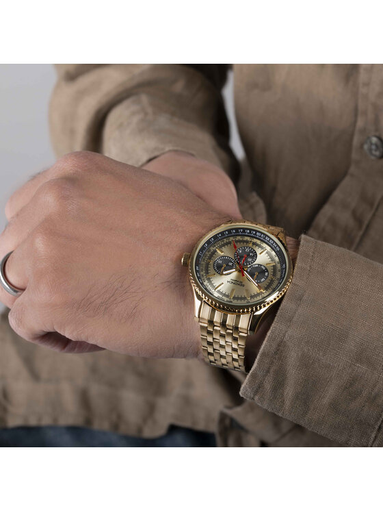 Sekonda Sekonda Zegarek 30040 Złoty