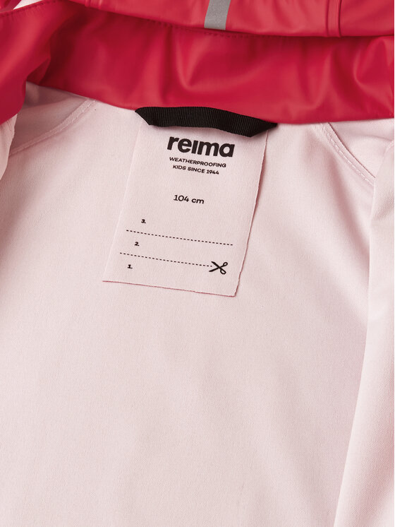 Reima Reima Esőkabát Lampi 5100023A Piros Regular Fit