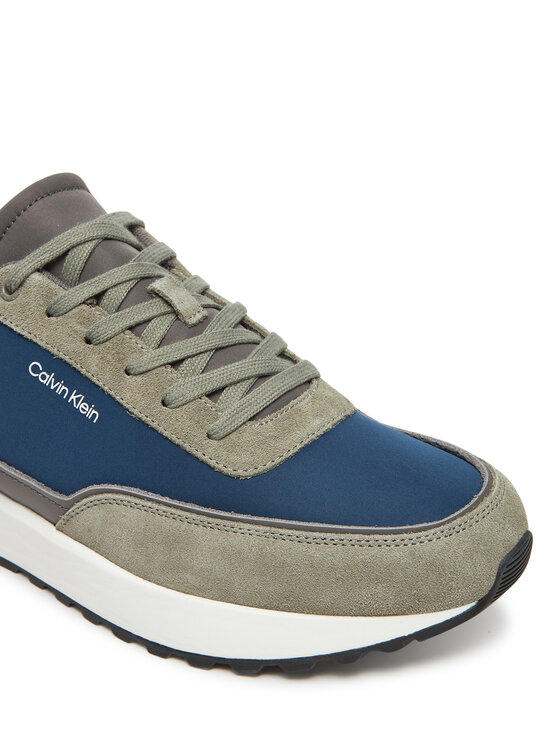 Calvin Klein Calvin Klein Сникърси Low Top Lace Up Repreve Mix HM0HM01714 Зелен
