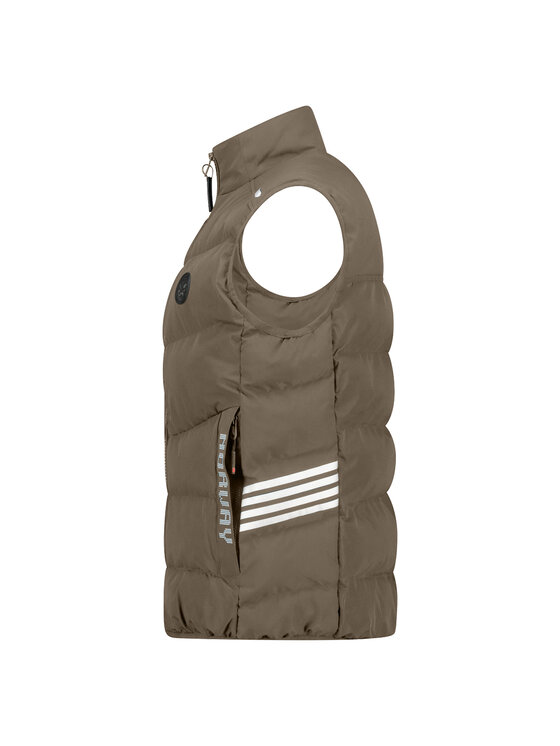 Geographical Norway Geographical Norway Kamizelka WZ8360H/GN-KAKI Zielony Reglan Fit
