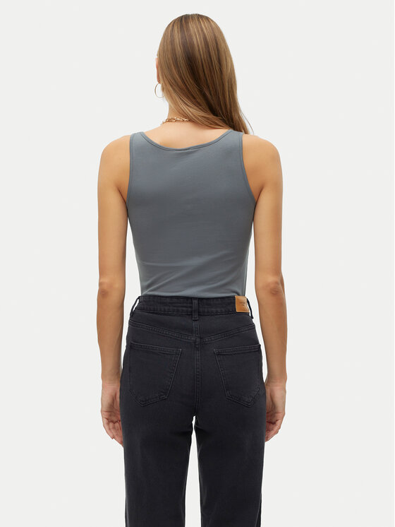 Vero Moda Vero Moda Top Maxi 10185110 Szary Regular Fit