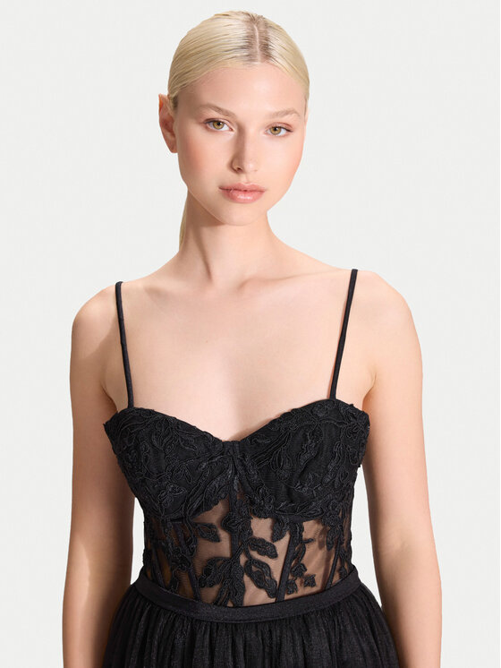 Hey Kyla Hey Kyla Вечірня сукня 5AK032HK Чорний Regular Fit