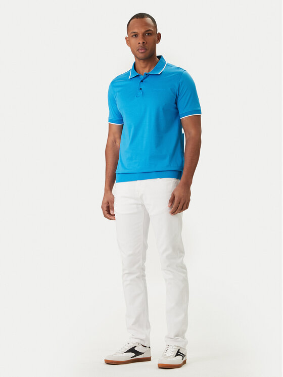 KARL LAGERFELD KARL LAGERFELD Polo majica 745080 562200 Modra Regular Fit