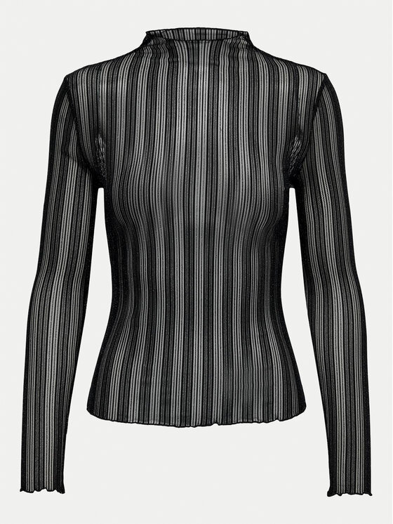 JDY JDY Блузка Vivy 15301743 Чорний Slim Fit