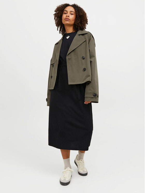 JJXX JJXX Átmeneti kabát Carlie 12248654 Zöld Relaxed Fit