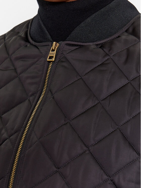 HUGO Hugo Bomber dzseki Bonod2341 50496402 Fekete Regular Fit