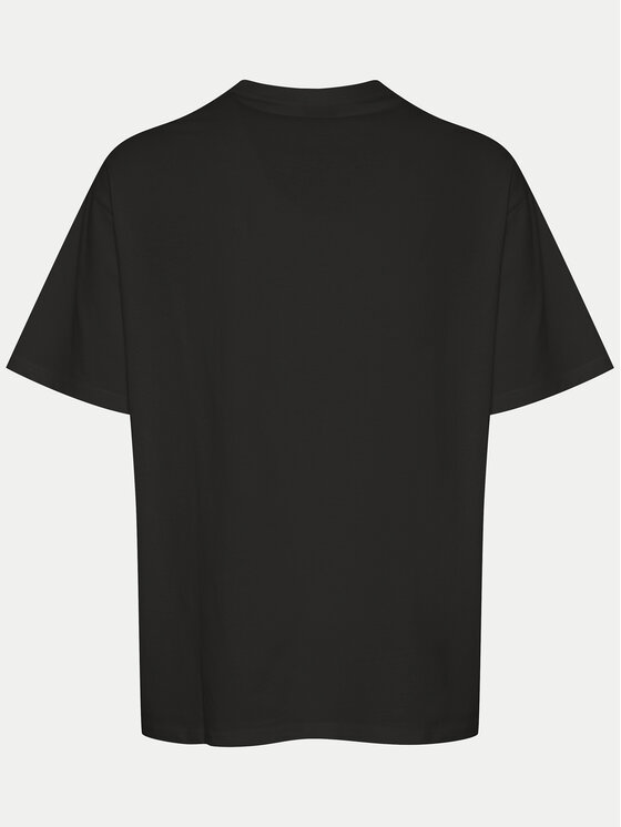 Solid Solid T-shirt 21108243 Nero Relaxed Fit