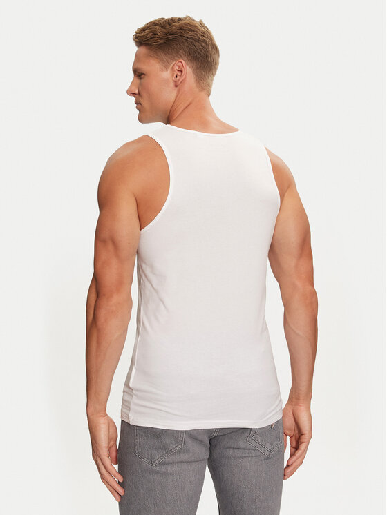 Guess Guess Ujjatlan felső szett U97G15 KCD31 Fehér Regular Fit