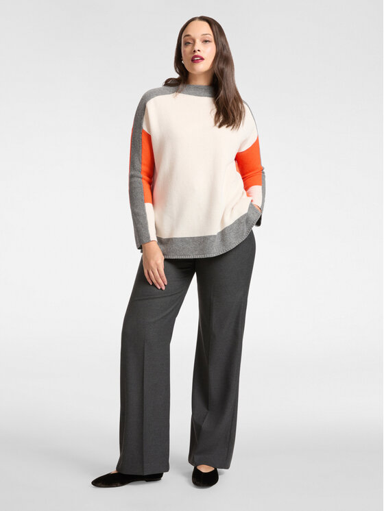 Elena Mirò Elena Mirò Maglione M446E001863N0B1 Arancione Regular Fit