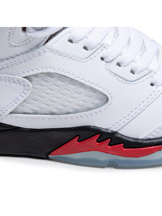 Nike Nike Взуття для баскетболу Jordan 5 Retro (PS) 440889 102 Білий