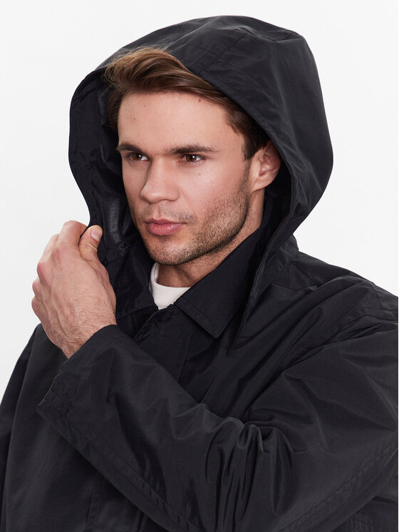 Sisley Sisley Μπουφάν μεταβατικό 2TCZSN01I Μαύρο Regular Fit