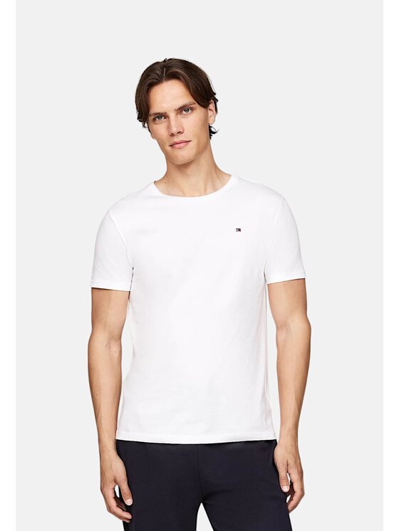 Tommy Hilfiger Tommy Hilfiger T-Shirt q-roa-34858 Weiß Regular Fit