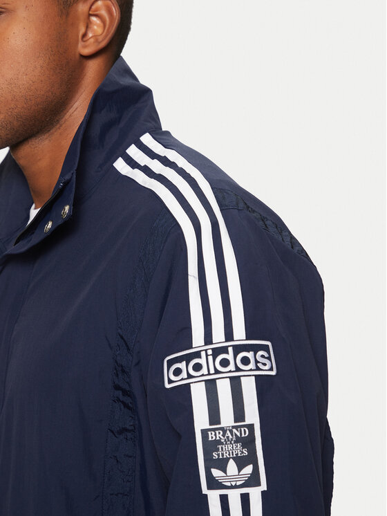 adidas adidas Átmeneti kabát Adibreak JD4271 Sötétkék Loose Fit