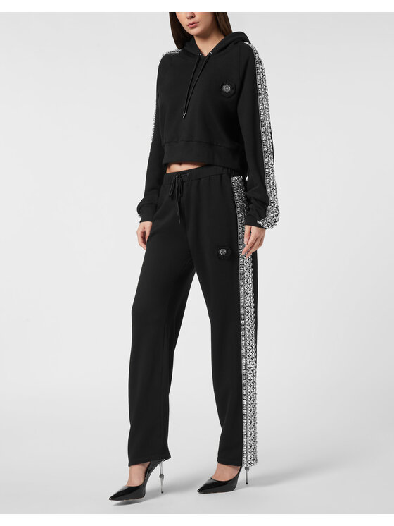 PHILIPP PLEIN PHILIPP PLEIN Felpa 26305 Nero Regular Fit