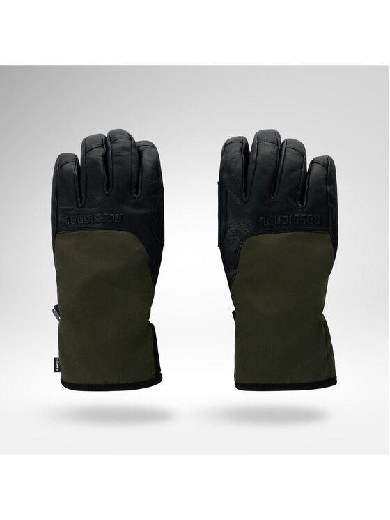 Rossignol Rossignol Rękawice narciarskie Type Ski Gloves R-Shell Dry Zielony ciemny