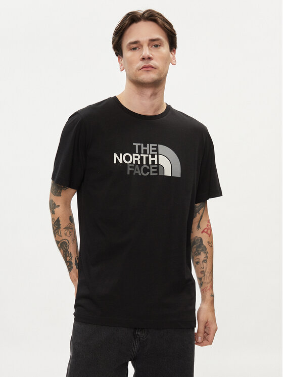 The North Face The North Face Tričko Easy NF0A87N5 Čierna Regular Fit