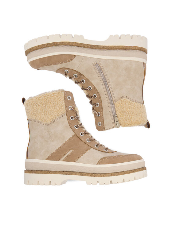 Rieker Rieker Schnürschuhe CEO-Y6230-62 Beige