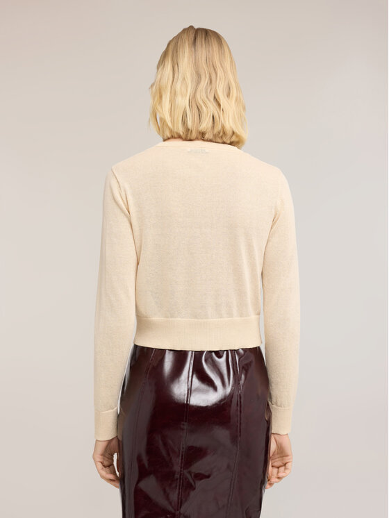 Motivi Motivi Maglione M301W004016N002 Crema Regular Fit