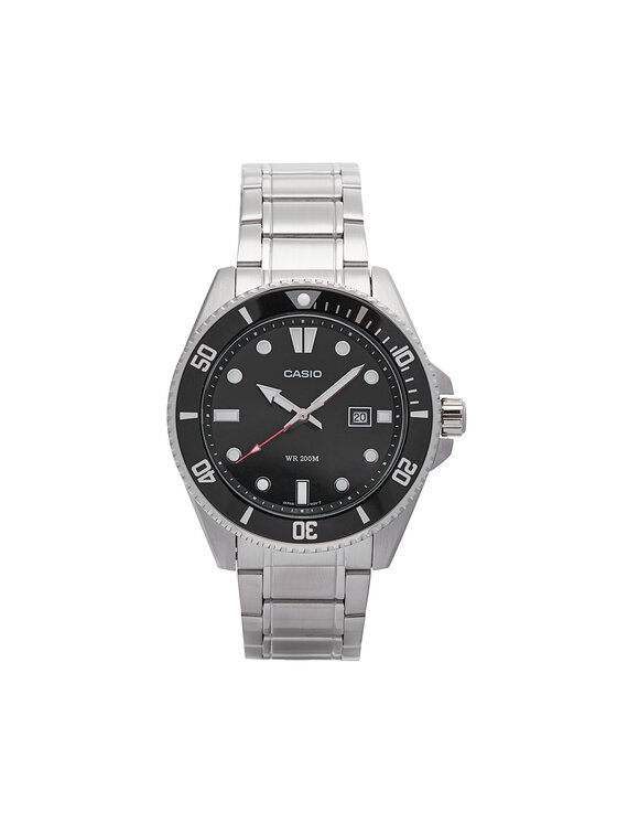 Casio Hodinky MDV-107D-1A1VEF Strieborná