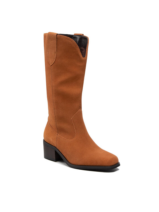 Simple Simple Western csizmák SL-44-02-000113 Barna