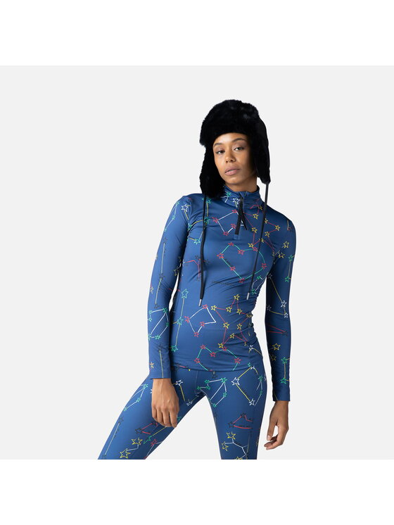 Rossignol Rossignol Bluza techniczna Booster Niebieski Regular Fit