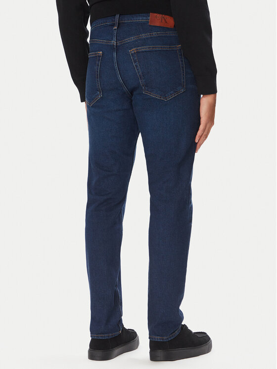 Calvin Klein Jeans Calvin Klein Jeans Jeansy Tapered LV04RH934G Granatowy Straight Leg