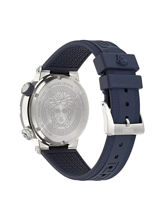 Versace Versace Zegarek VE8G00124 Niebieski