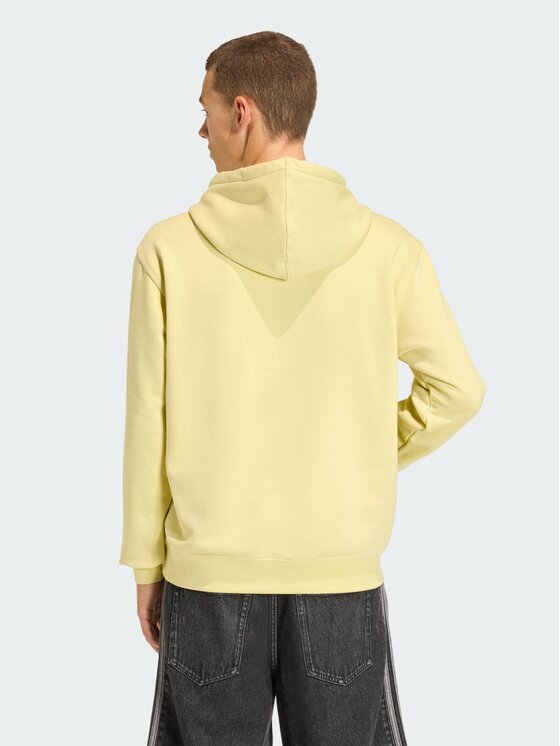 adidas adidas Bluza ESSENTIAL LOOSE FLEECE Żółty Loose Fit