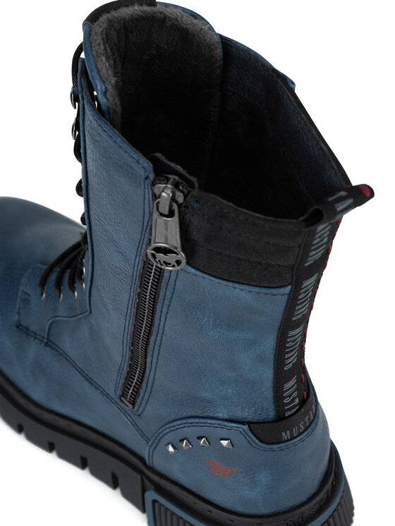 Mustang Mustang Stiefeletten 1502-503 Dunkelblau