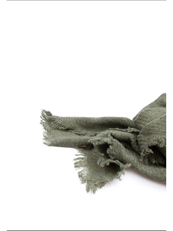 ALLORA BE UNIQUE ALLORA BE UNIQUE Scialle 100% kaszmir Verde