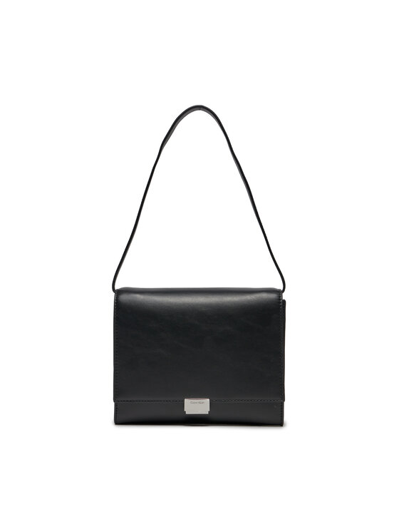 Calvin Klein Ročna Torba Archive Hardware Shoulder Bag K60K611348 Črna