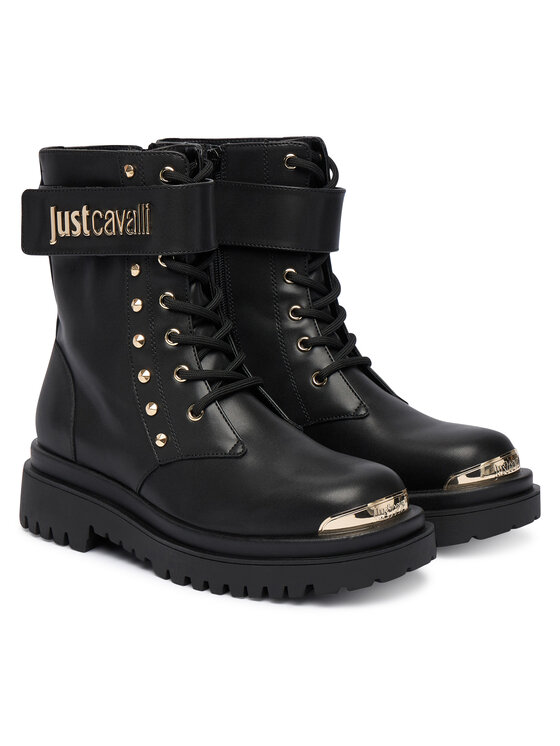 Just Cavalli Just Cavalli Trapper stila apavi 79RA3S93 ZSD53 Melns