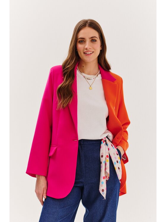 NAOKO NAOKO Sako Powerpuff Dots Růžová Regular Fit