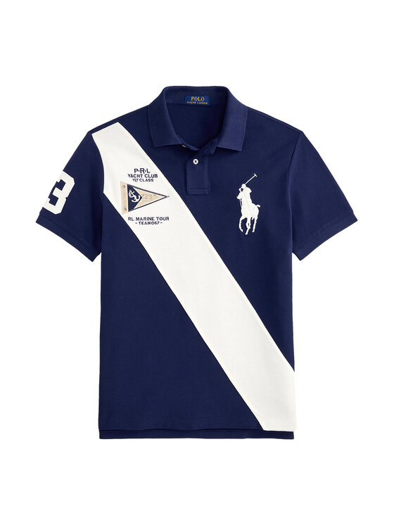 Polo Ralph Lauren Polo Ralph Lauren Polokošeľa 710B21920001 Tmavomodrá Regular Fit