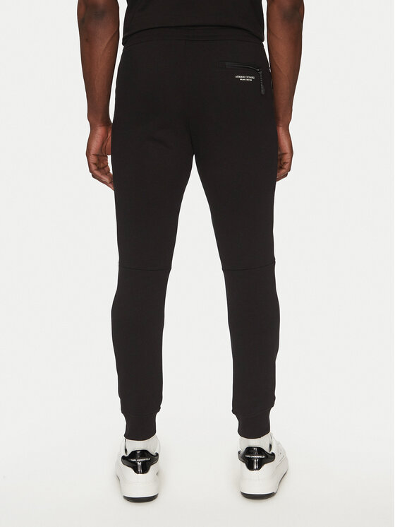 Armani Exchange Armani Exchange Melegítő alsó 8NZP73 ZJKRZ 1200 Fekete Regular Fit