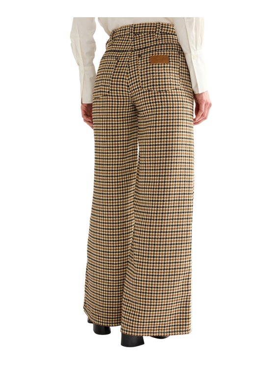 Wrangler Wrangler Spodnie materiałowe 112386726 Brązowy Regular Fit