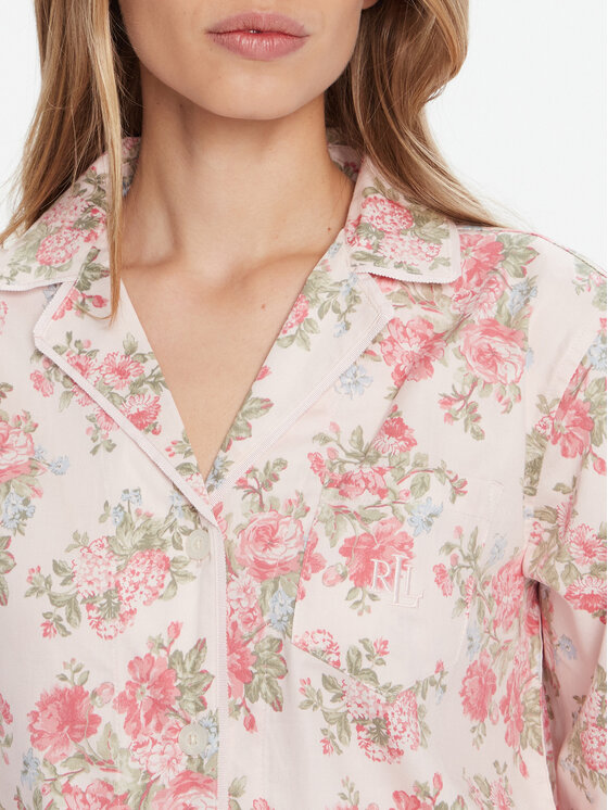 LAUREN RALPH LAUREN LAUREN RALPH LAUREN Pidžama ILN92441 Ružičasta Regular Fit