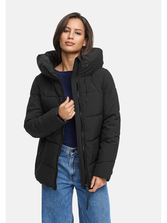 Marikoo Marikoo Kurtka zimowa Kuscheltatze Czarny Regular Fit