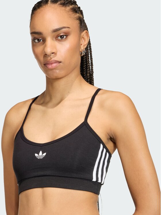 adidas adidas Biustonosz braletka 159183 Czarny