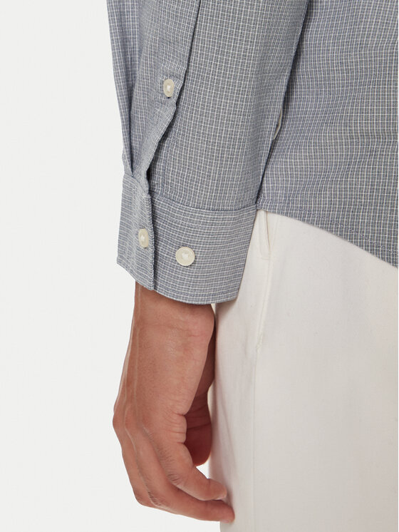 Marc O'Polo Marc O'Polo Риза M28 7302 42172 Светлосиньо Regular Fit